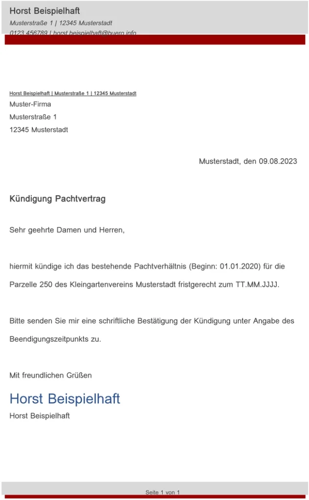 kuendigung-pachtvertrag-vorlage-organisation