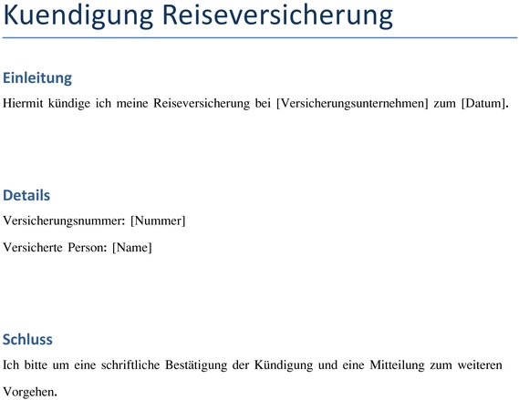 kuendigung-reiseversicherung-vorlage-erstellen