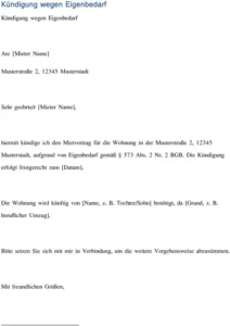 kuendigung-wegen-eigenbedarf-der-mietvertrag