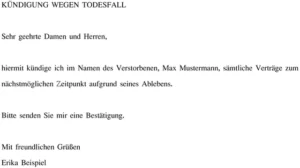 kuendigung-wegen-todesfall-alle-vertraege-korrekt-kündigen