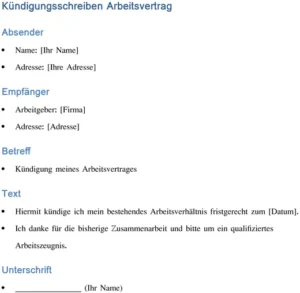kuendigungsschreiben-arbeitsverhaeltnis-professionell-beenden
