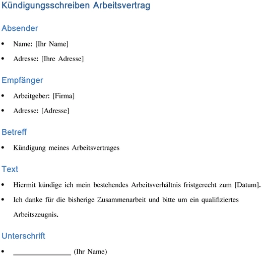 kuendigungsschreiben-arbeitsverhaeltnis-professionell-beenden