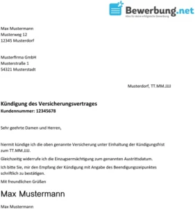 kuendigungsschreiben-versicherung-vorlage-word