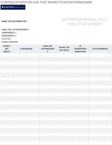 kundenlisten-vorlage-inspektionsunternehmen