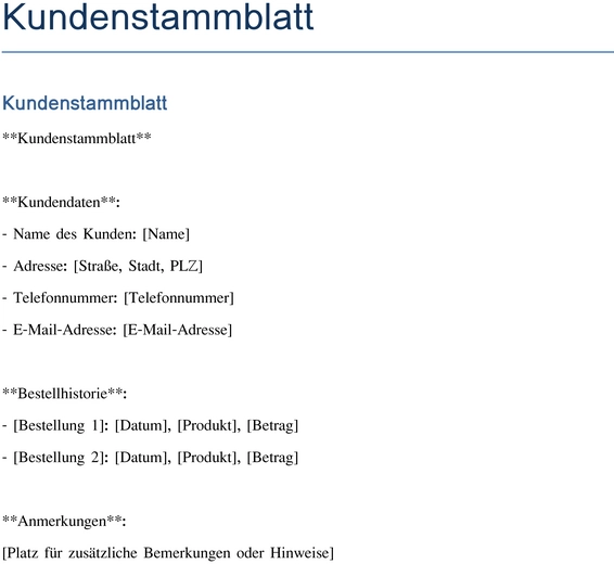 kundenstammblatt-fuer-kundenmanagement-organisation