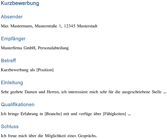kurzbewerbung-vorlage-fuer-bewerbungen-optimieren