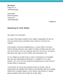 kurzbewerbung-vorlage-mit-anschreiben