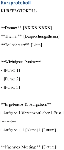 kurzprotokoll-vorlage-fuer-meeting-dokumentation
