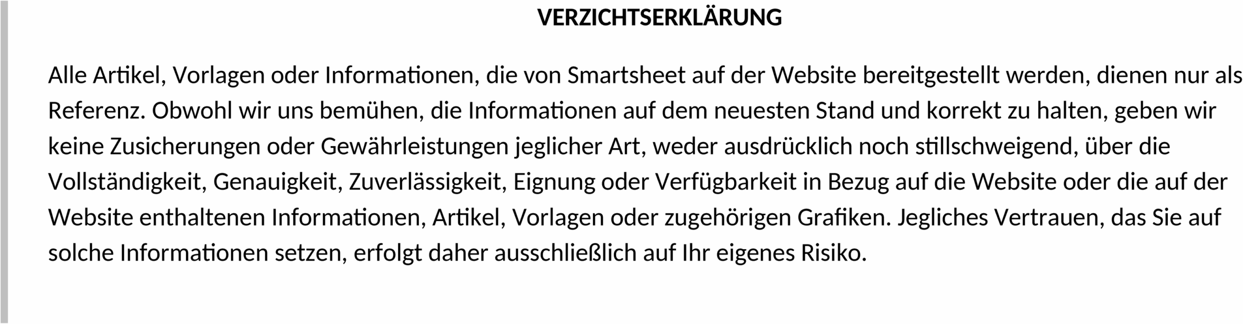 Lean Persona Vorlage im Word-Format