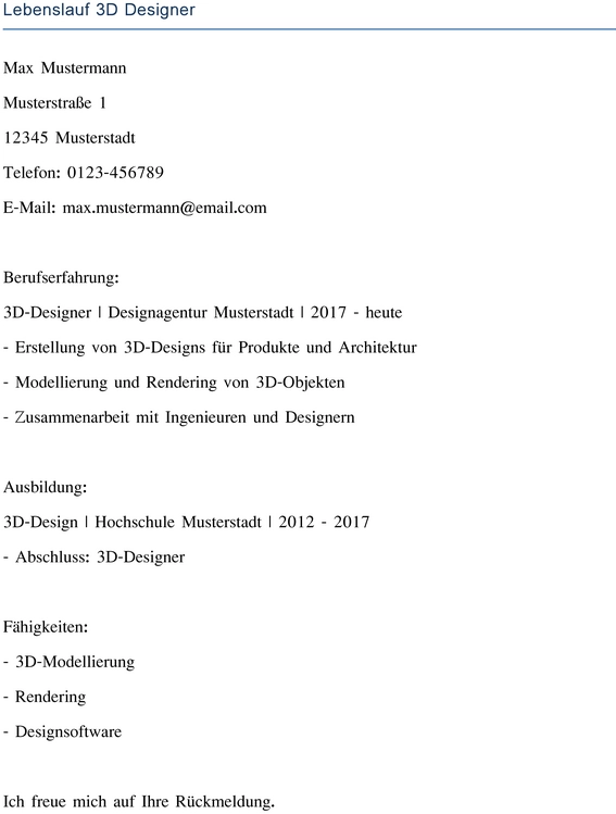 lebenslauf-3d-designer-als-vorlage