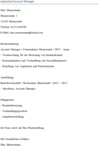 lebenslauf-account-manager-vorlage