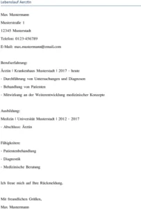 lebenslauf-aerztin-muster-vorlage-optimiert