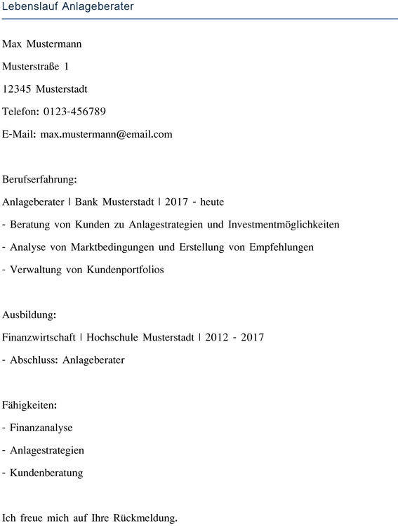 lebenslauf-anlageberater-optimiert