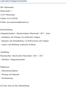 lebenslauf-anlagenmechaniker-vorlage-fuer-bewerbung