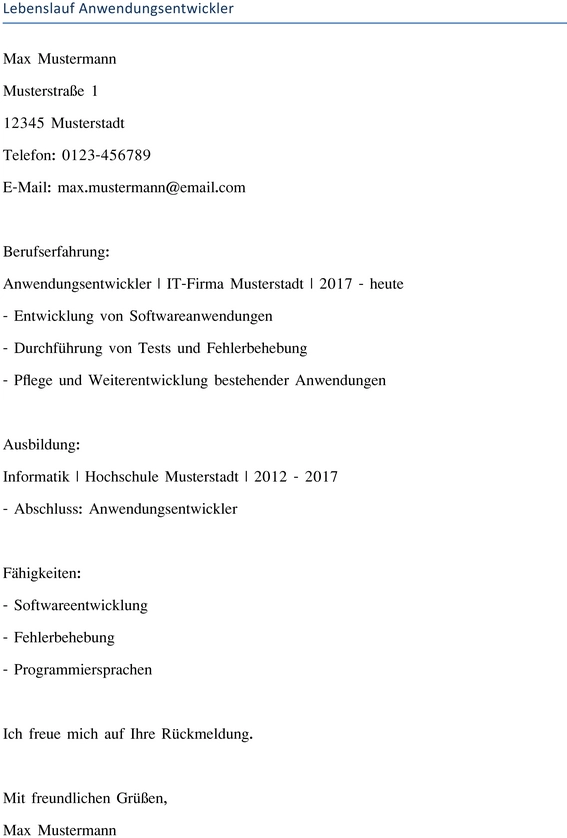 lebenslauf-anwendungsentwickler-gestaltung-und-struktur