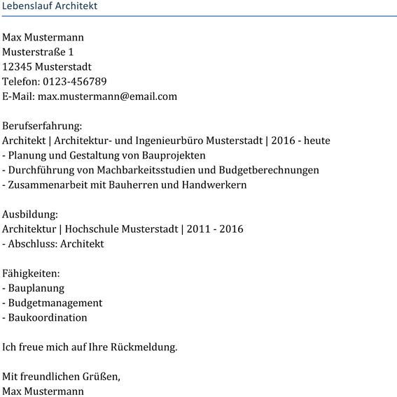 lebenslauf-architekt-vorlage-gestalten