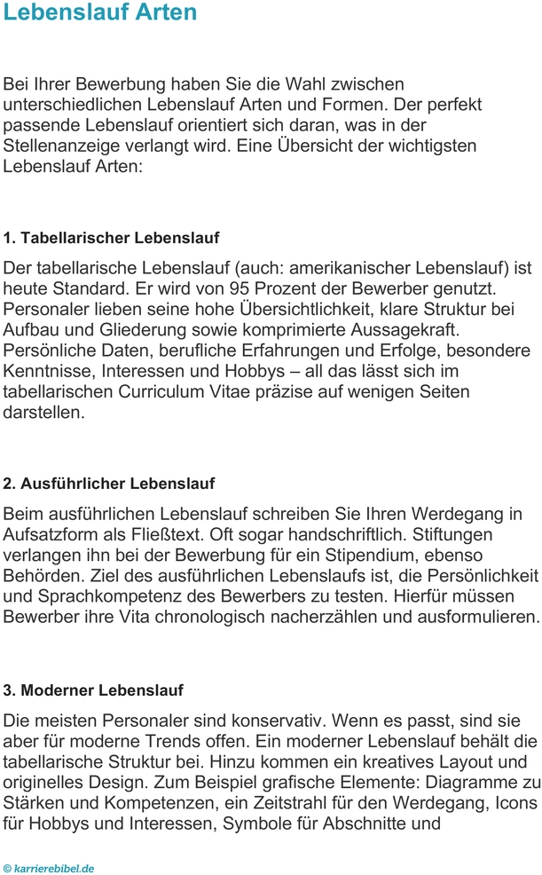 lebenslauf-arten-fuer-erfolgreiche-bewerbungen