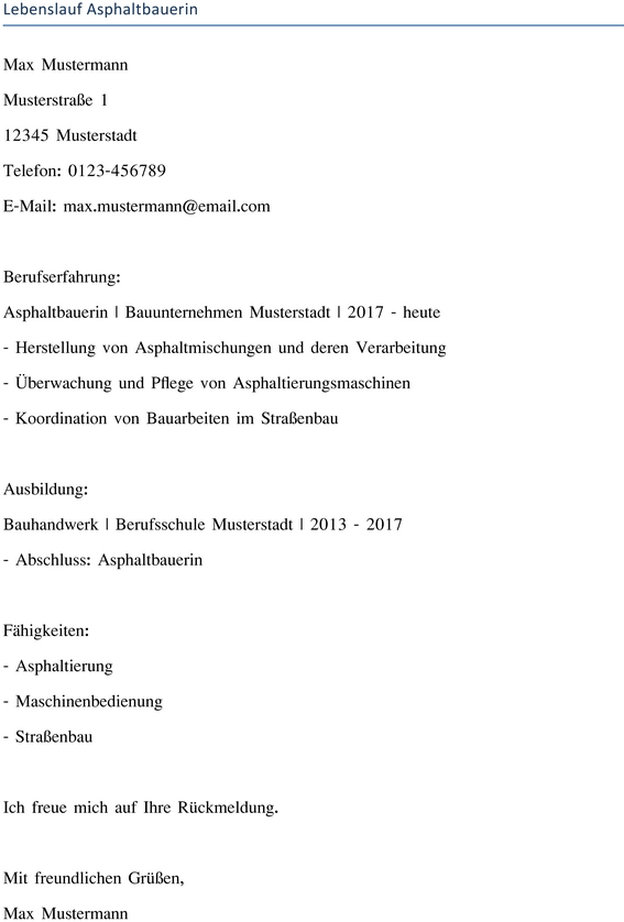 lebenslauf-asphaltbauerin-gestalten-optimieren