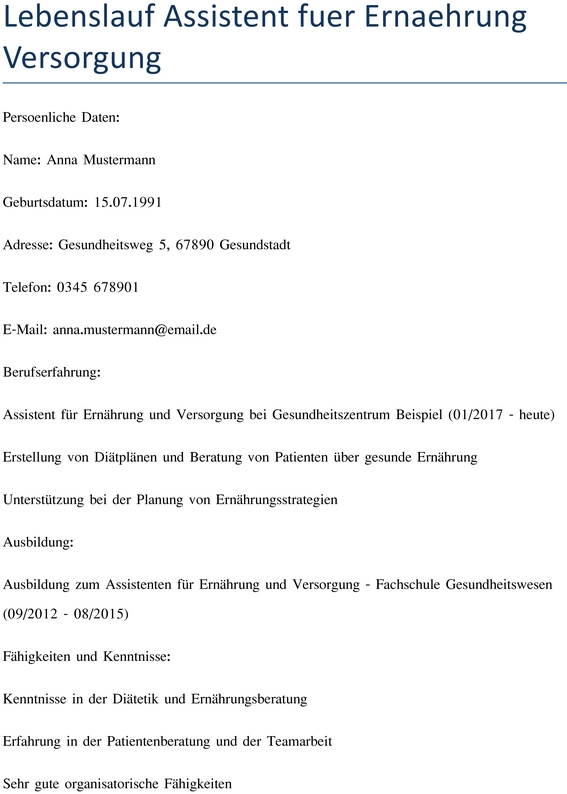 lebenslauf-assistent-fuer-ernaehrung-und-versorung