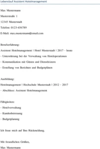 lebenslauf-assistent-hotelmanagement