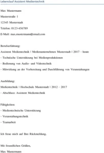 lebenslauf-assistent-medientechnik
