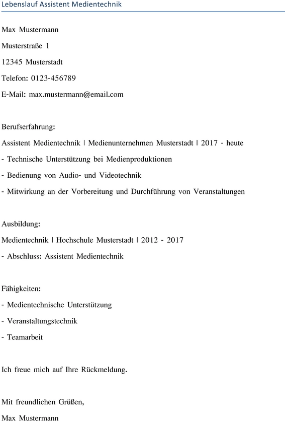 lebenslauf-assistent-medientechnik