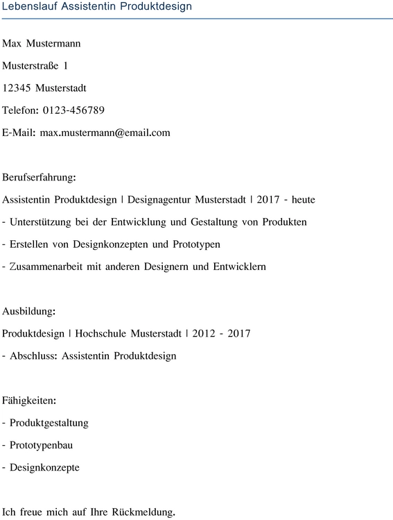 lebenslauf-assistentin-produktdesign