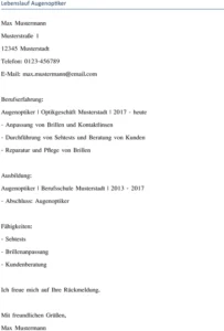 lebenslauf-augenoptiker-vorlage-fuer-bewerbungen