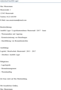 lebenslauf-aushilfe-lager-2023
