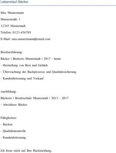 lebenslauf-baecker-vorlage-fuer-die-bewerbung