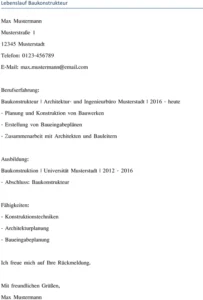 lebenslauf-baukonstrukteur-gestalten