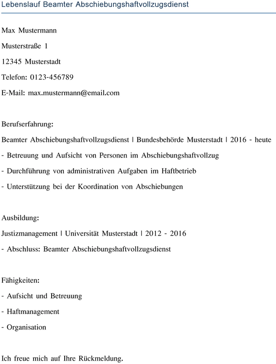 lebenslauf-beamter-abschiebungshaftvollzugsdienst