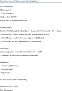 lebenslauf-beamtin-abschiebungshaftvollzugsdienst