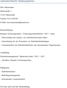 lebenslauf-beamtin-verfassungsschutz