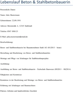 lebenslauf-beton-stahlbetonbauerin