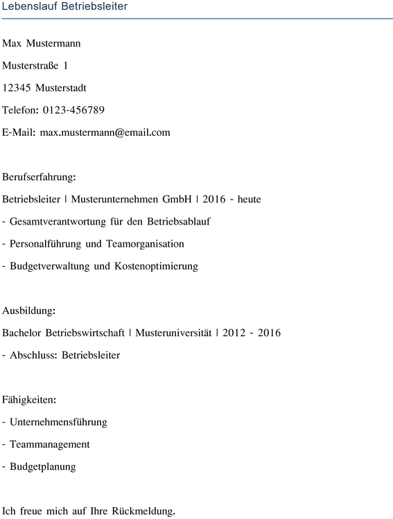 lebenslauf-betriebsleiter-vorlage-gestalten