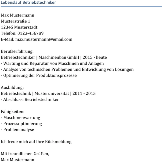 lebenslauf-betriebstechniker-vorlage-erstellen