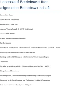 lebenslauf-betriebswirt-fuer-allgemeine-betriebswirtschaft