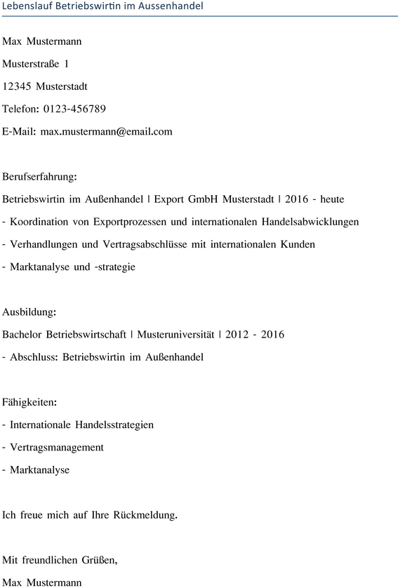 lebenslauf-betriebswirtin-im-aussenhandel