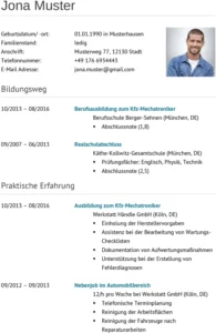 lebenslauf-fuer-kfz-mechatroniker-qualifikationen-und-erfahrungen
