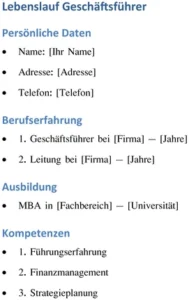 lebenslauf-geschaeftsfuehrer-vorlage-berufserfahrung-ausbildung