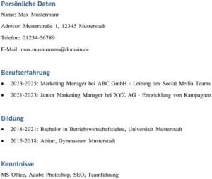 lebenslauf-gestaltung-vorlage-fuer-bewerbungen