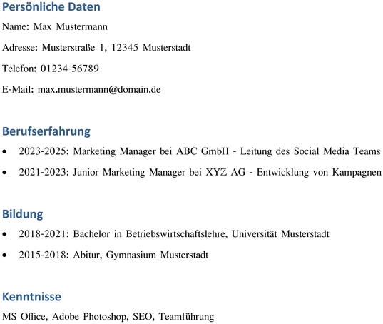 lebenslauf-gestaltung-vorlage-fuer-bewerbungen