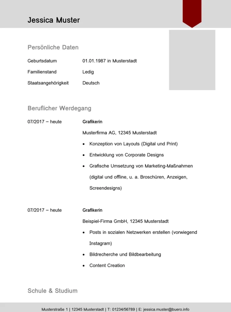 lebenslauf-grafikerin-vorlage-gestalten