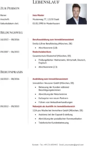 lebenslauf-immobilienassistent-berufserfahrung
