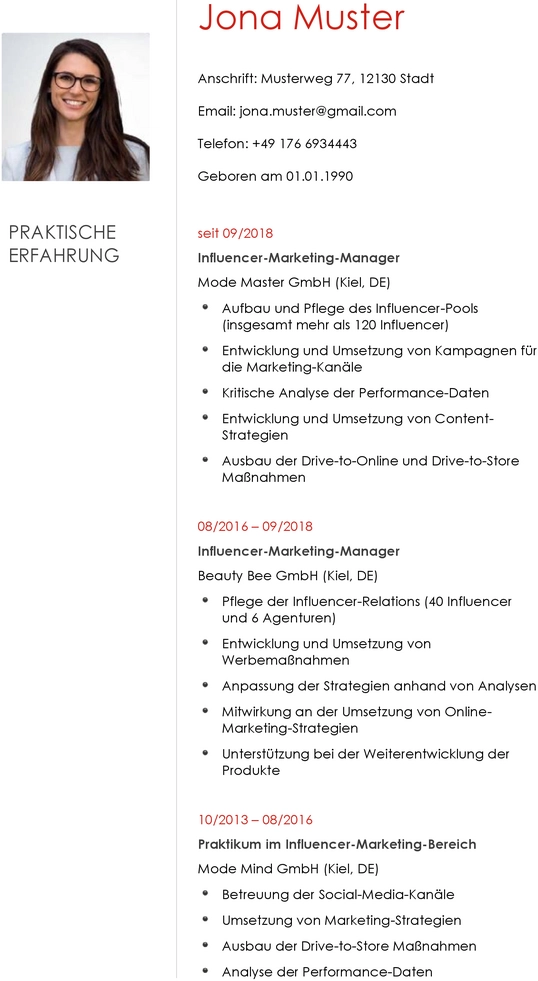 lebenslauf-influencer-marketing-vorlage