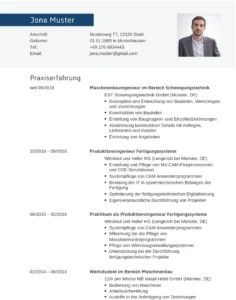 lebenslauf-ingeneur-maschinenbau-vorlage-optimiert