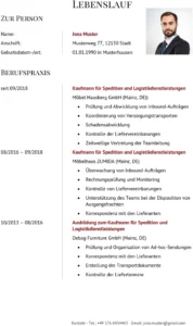 lebenslauf-kaufmann-fuer-spedition-und-logistikdienstleistungen