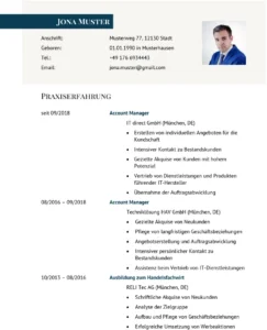 lebenslauf-pdf-vorlage-account-manager