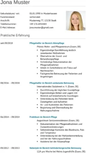 lebenslauf-pflegehelferin-pflegehilfskraft